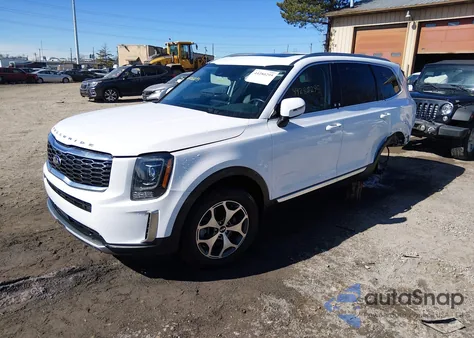 2021 Kia Telluride Ex z USA, uszkodzony, nr VIN 5XYP3DHC8MG129728